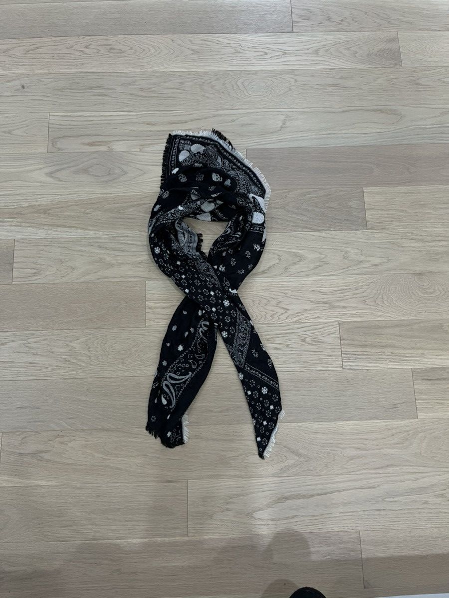 John Varvatos Double Sided Jacquard Paisley Scarf Size ONE SIZE - 17 Thumbnail