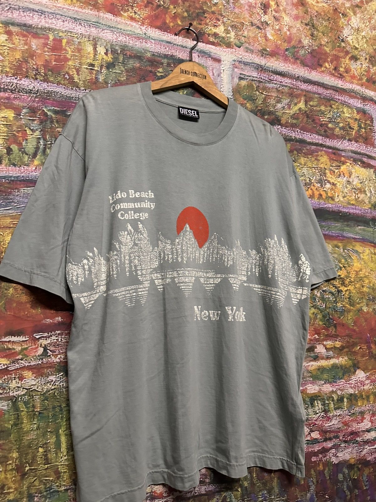 Diesel DIESEL tee Size US XL / EU 56 / 4 - 5 Thumbnail