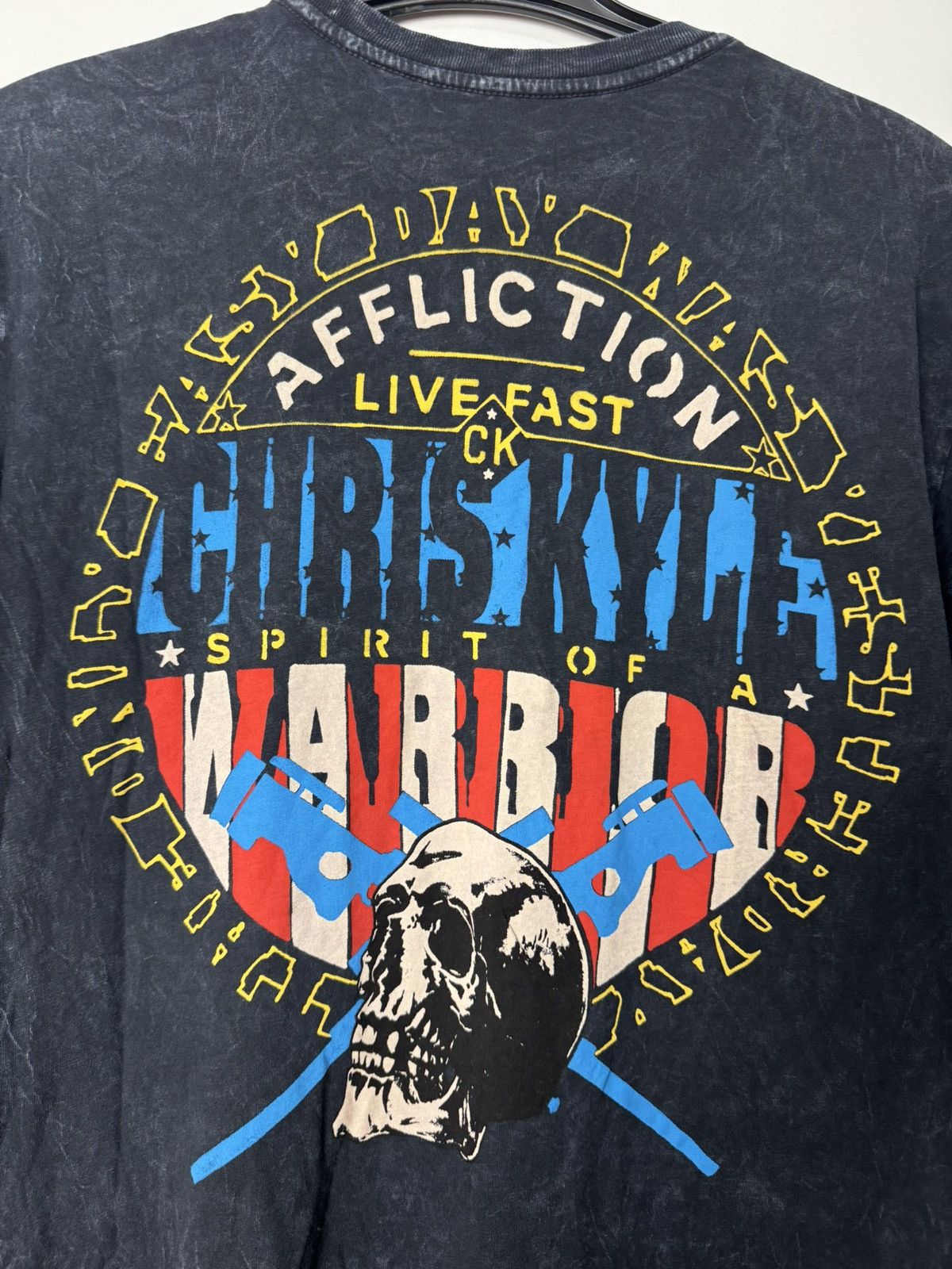 Affliction Affliction punk Avantgarde tee “live fast” Y2K grunge Size US M / EU 48-50 / 2 - 6 Thumbnail