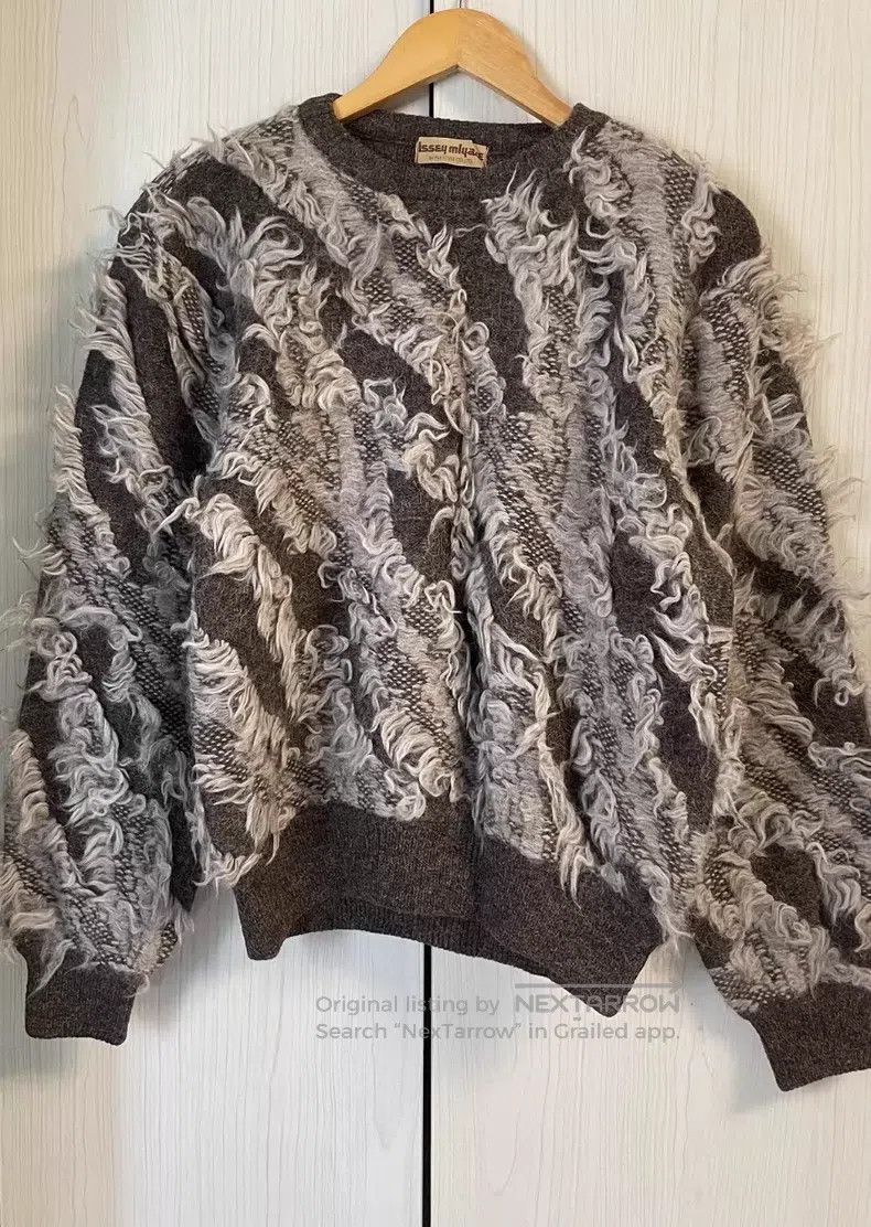 Issey Miyake Issey Miyake Chocolate tassel 3D pullover sweater Size S / US 4 / IT 40 - 1 Thumbnail