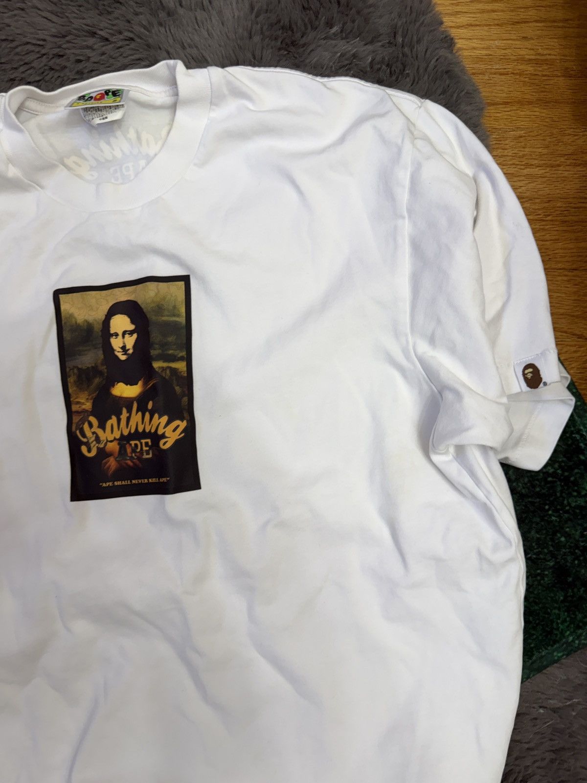 Bape Bape mona lisa shirt size small Size US S / EU 44-46 / 1 - 2 Thumbnail