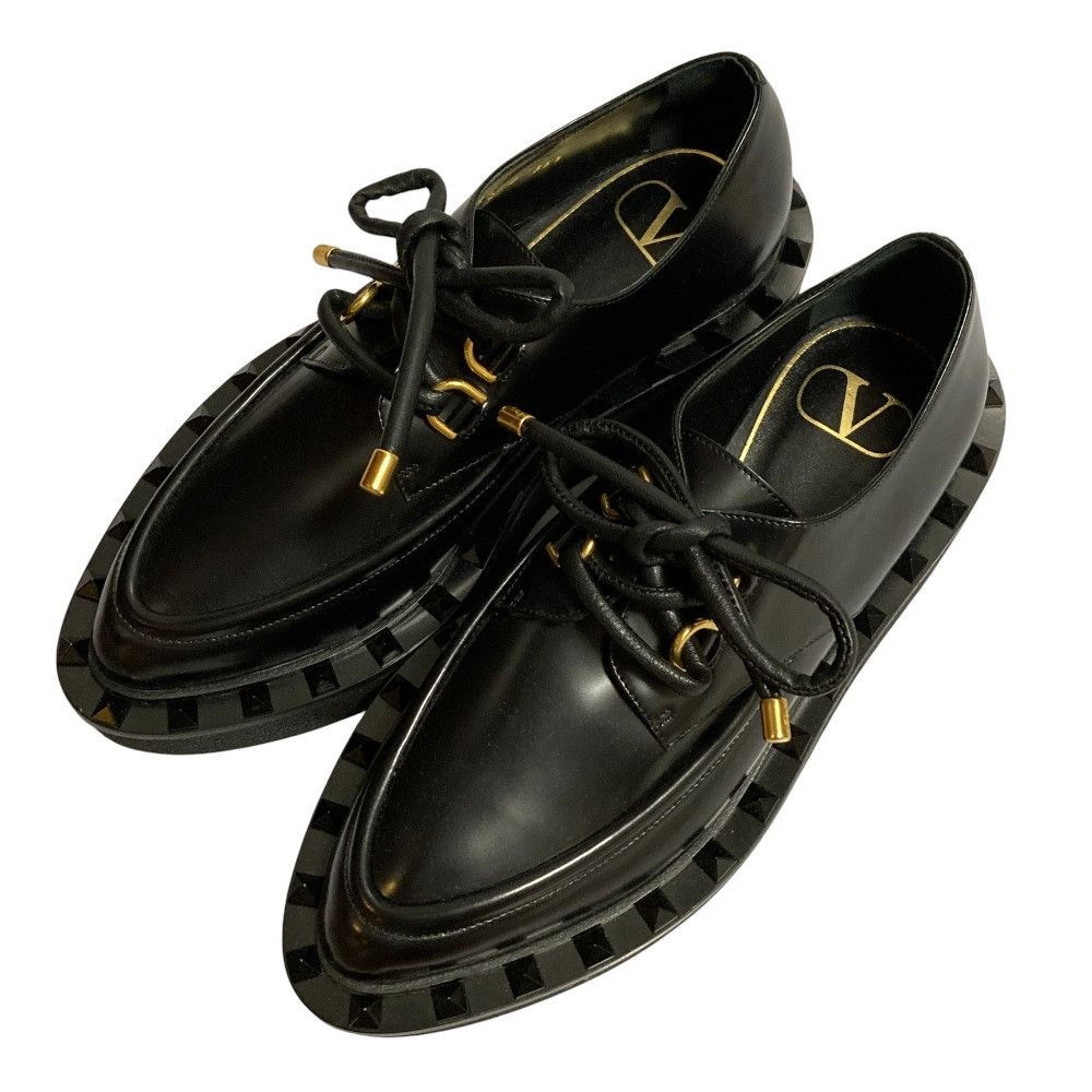 Valentino Valentino Valentino Garavani Rockstuds Brogue Shoes Leather Shoes DUTY FREE for USA Size ONE SIZE - 1 Thumbnail