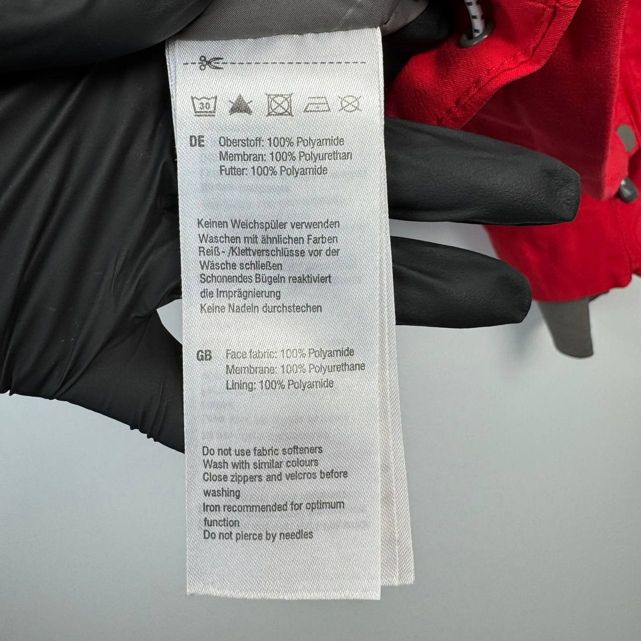 Mammut Mammut DryTech Premium Ski Jacket Red Waterproof Size S Size US S / EU 44-46 / 1 - 20 Thumbnail