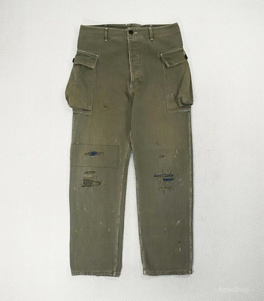 Visvim Visvim 19ss Veterans Pants Crash （Herringbone） | Grailed