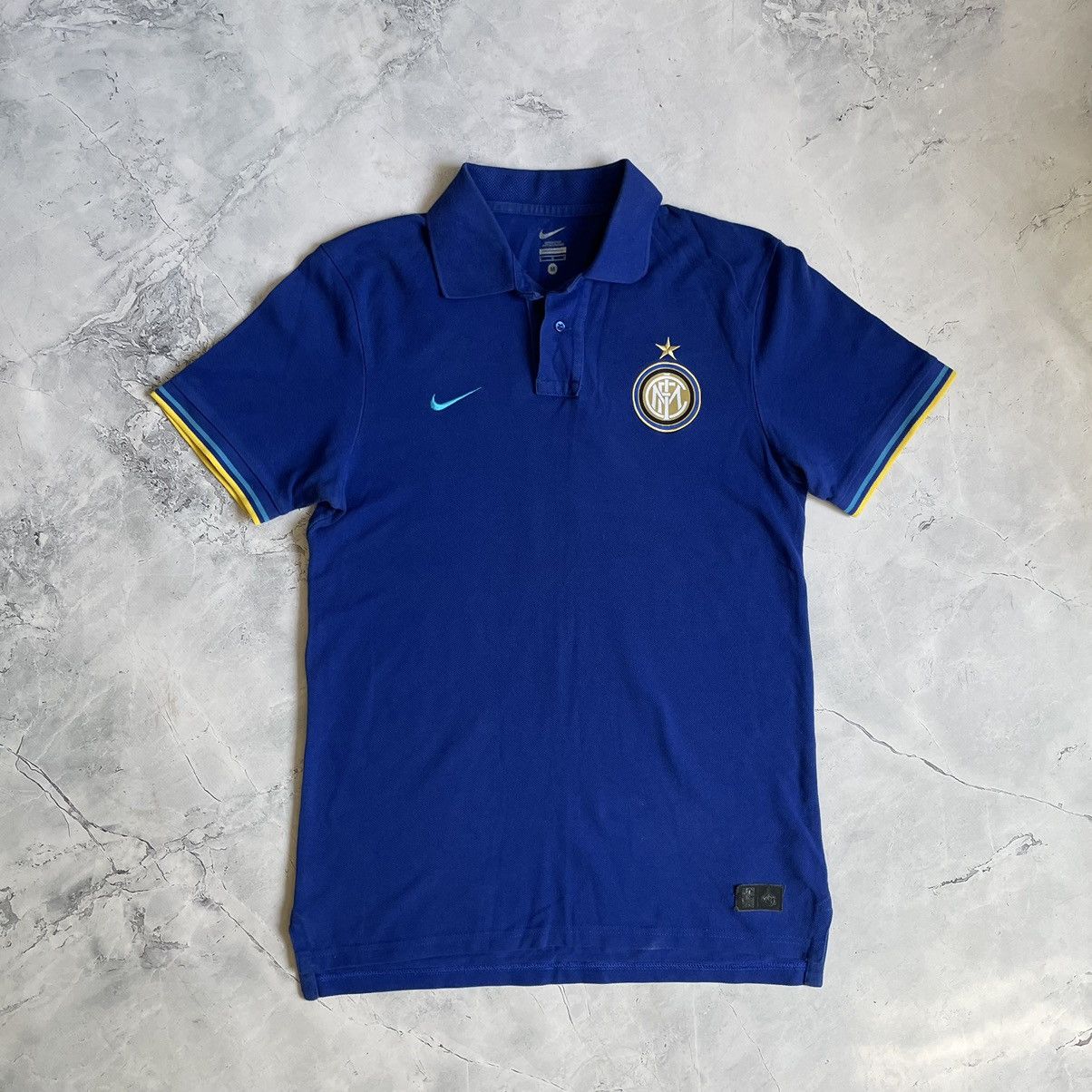 Nike Nike Inter Milano Polo Soccer Jersey Size US M / EU 48-50 / 2 - 1 Thumbnail