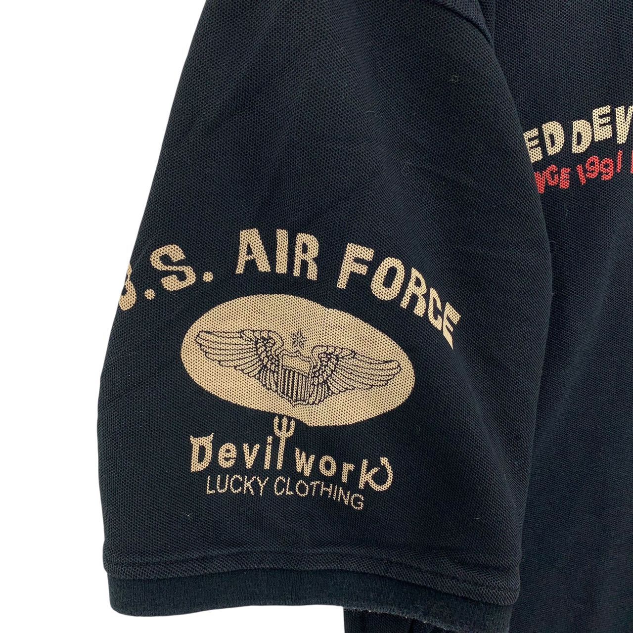 Japanese Brand × Tedman × Vintage Vintage TEDMAN Devil work back hit polo tee Size US XXL / EU 58 / 5 - 7 Thumbnail