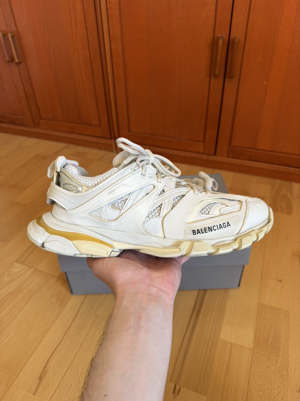 Balenciaga Balenciaga Track Triple White Size US 11 / EU 44 - 3 Thumbnail