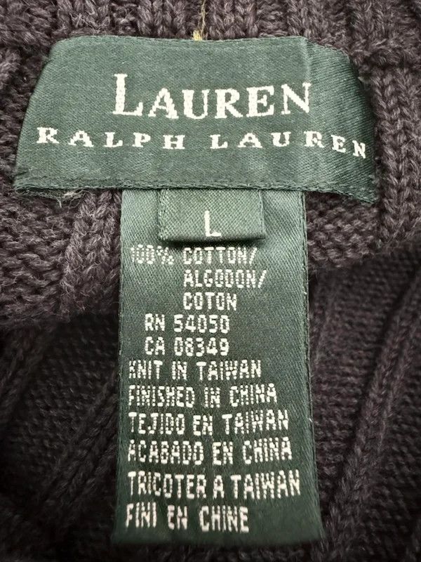 Lauren Ralph Lauren Maglione Ralph Lauren Grigio Donna L Size L / US 10 / IT 46 - 6 Thumbnail