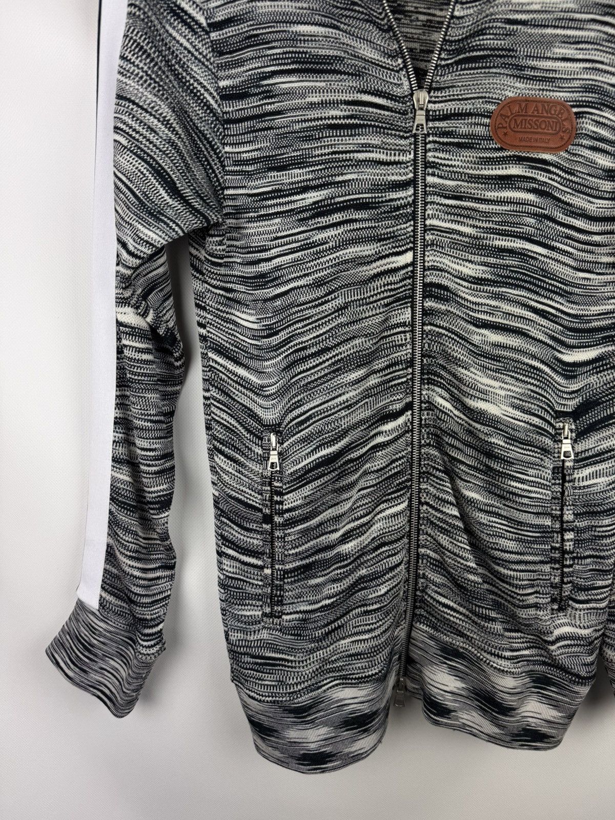 Missoni × Palm Angels Palm Angels Missoni Melange Knit Zip Up Track Top Jacket Size US M / EU 48-50 / 2 - 8 Thumbnail