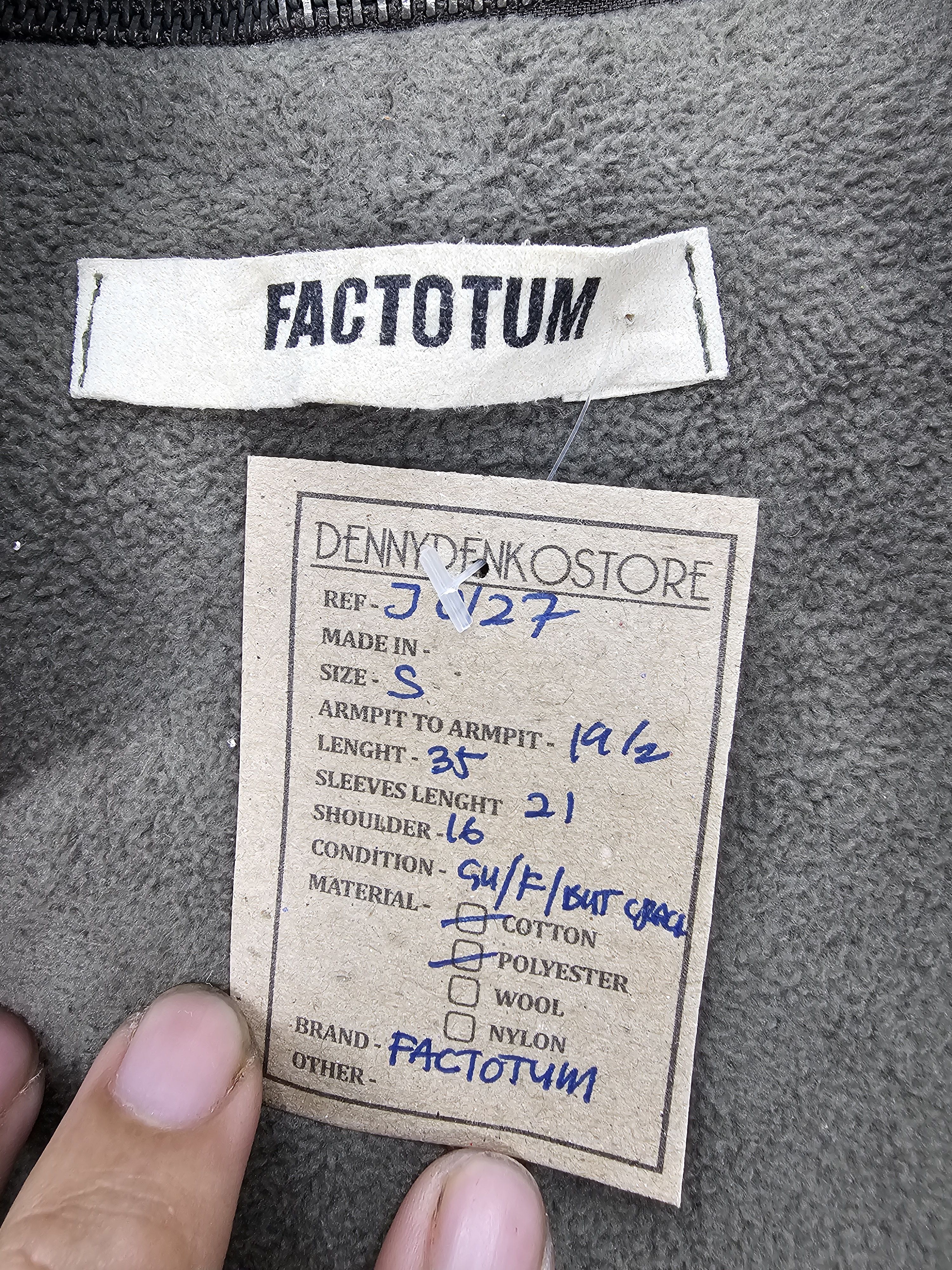 FACTOTUM Japanese Brand FACTOTUM Military Style Parka Jacket J0127 Size US S / EU 44-46 / 1 - 15 Thumbnail