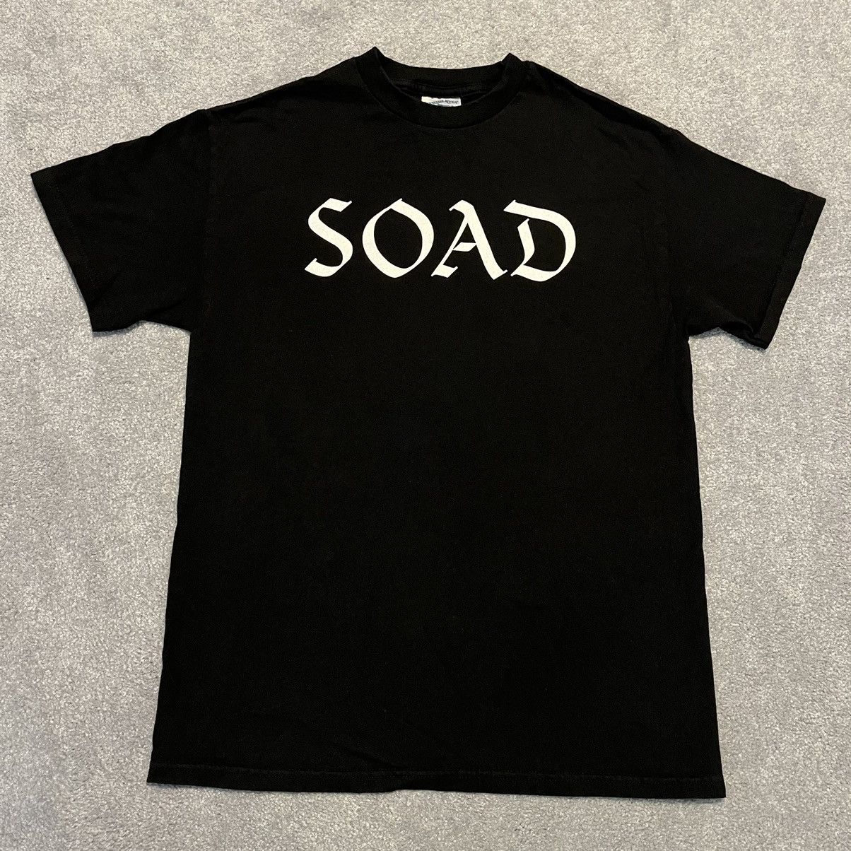 Band Tees Vintage 2000s System of a Down Band Logo Self Titled T Shirt Size US M / EU 48-50 / 2 - 1 Thumbnail