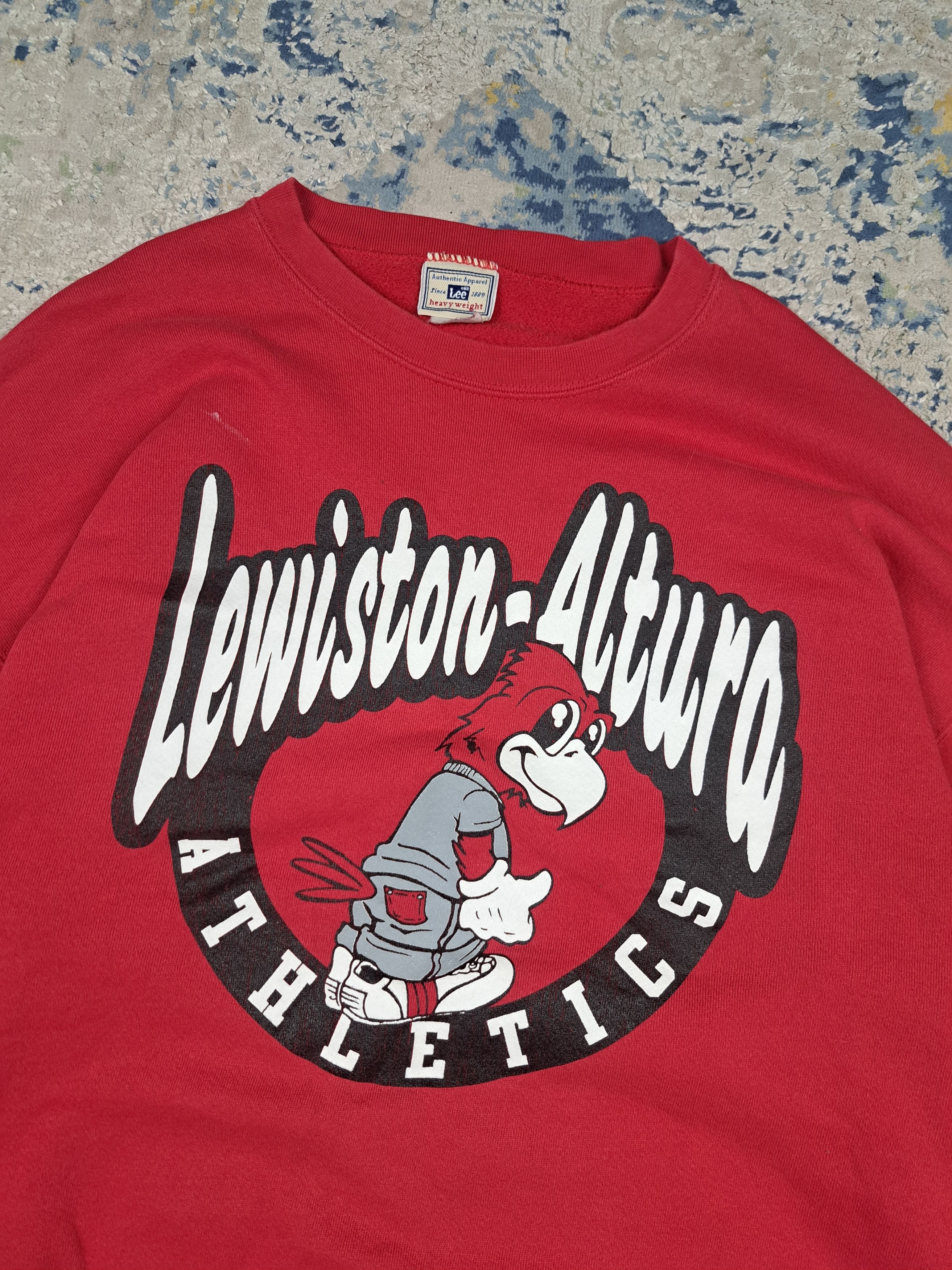 Vintage 90s Lee Lewiston Altura Athletics NCAA College University Size US XL / EU 56 / 4 - 2 Thumbnail