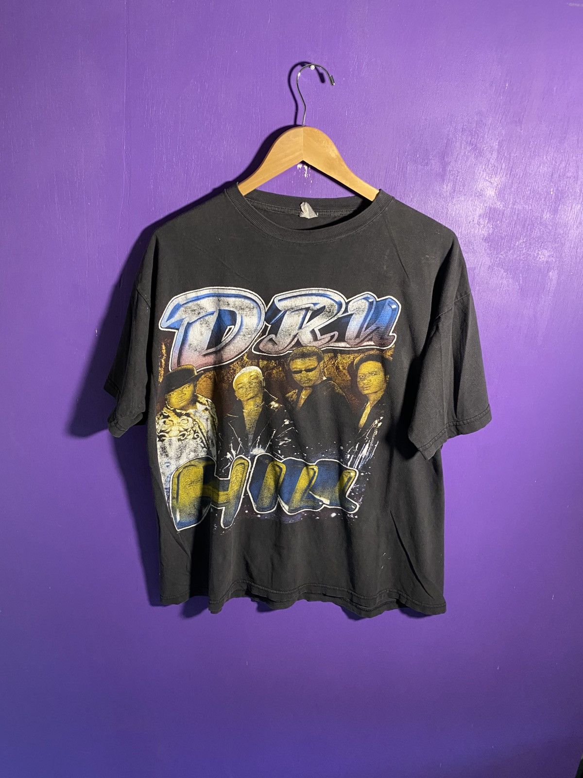 Vintage 90s Dru Hill somebody sleeping in my bed rap tee