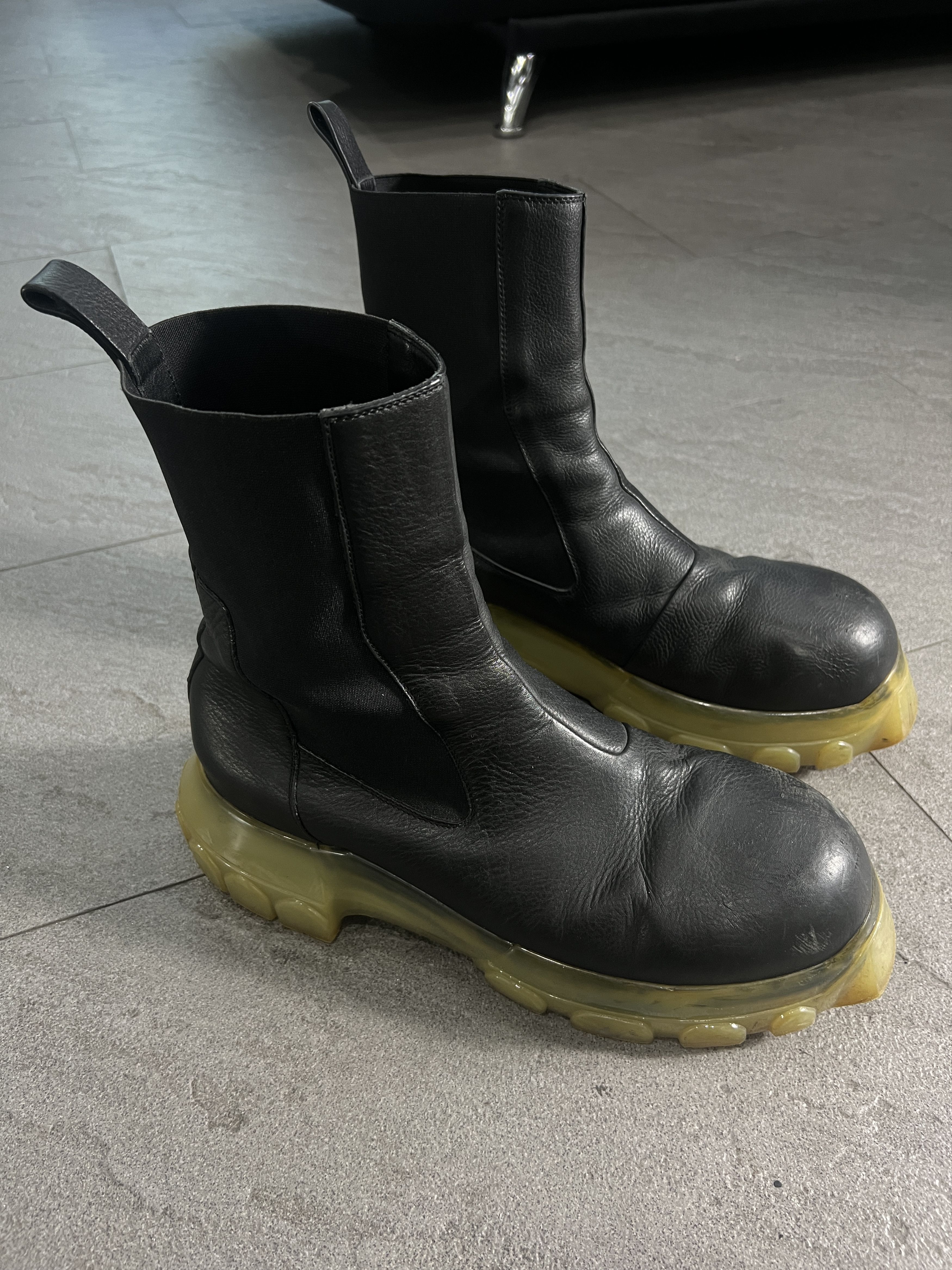 Rick Owens Rick Owens Bozo Tractor Beatle Boots EU45 Size US 12 / EU 45 - 3 Thumbnail