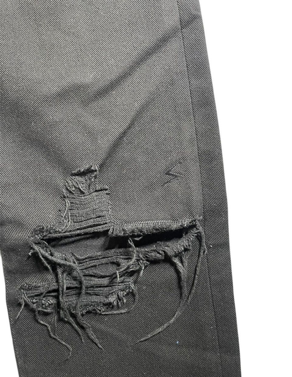 Jun Takahashi × Undercover undercover aw07 bolt jeans with lambskin leather details Size US 32 / EU 48 - 2 Thumbnail