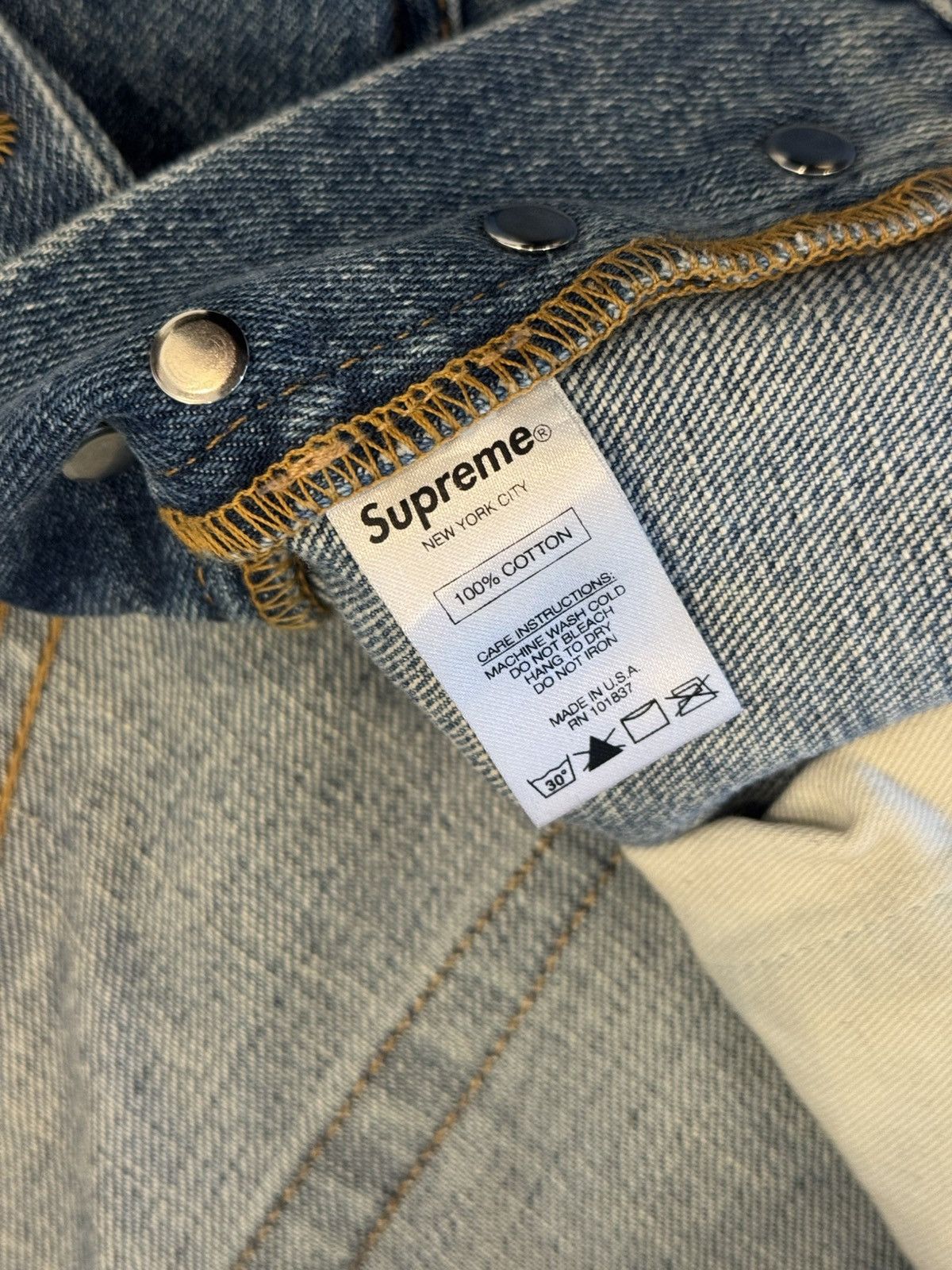 Supreme Supreme denim jeans Size US 32 / EU 48 - 7 Thumbnail