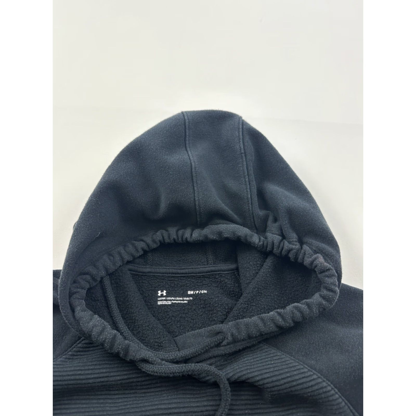 Under Armour Under Armour Hoodie Sweatshirt Women’s Small Black Loose Fit Pullover Size S / US 4 / IT 40 - 5 Thumbnail