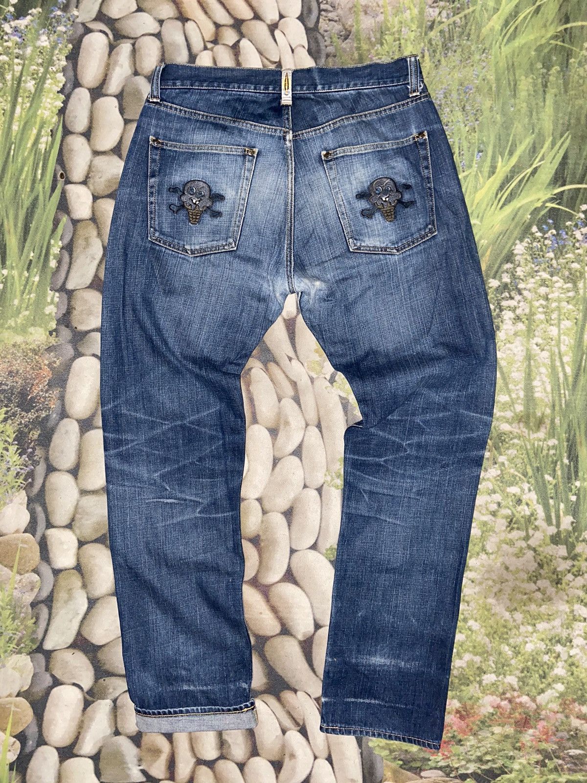 Billionaire Boys Club × Icecream ICE CREAM CONES & BONES DENIM Size US 32 / EU 48 - 2 Thumbnail