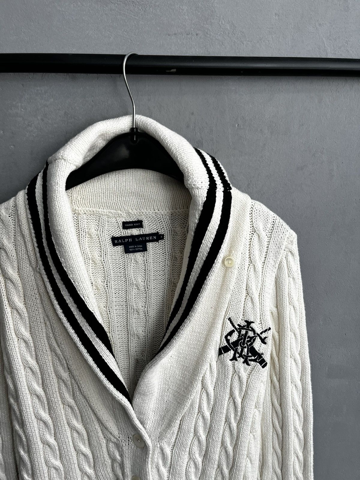 Ralph Lauren × Vintage Ralph Lauren knit sweater cardigan vintage Size M / US 6-8 / IT 42-44 - 3 Thumbnail