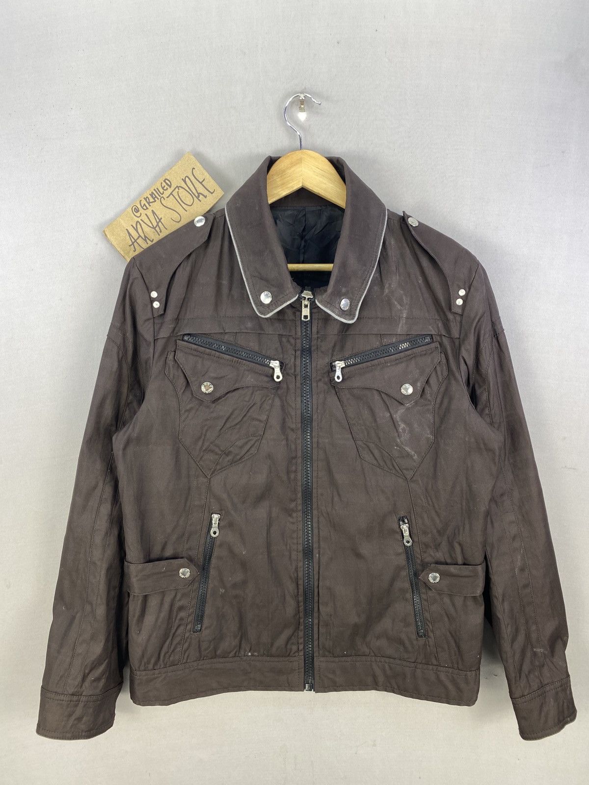 semanticdesign Semanticdesign Biker Style Tactical Utility Jacket Size US L / EU 52-54 / 3 - 1 Thumbnail