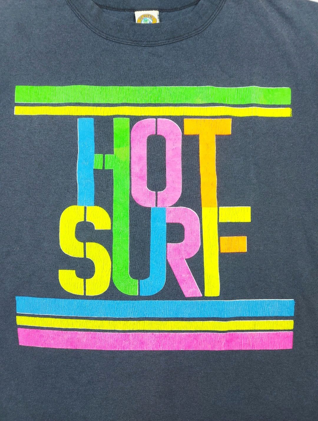 Vintage Vintage 80s Hot Surf USA Single-Stitch TEE Size XL / US 12-14 / IT 48-50 - 2 Thumbnail