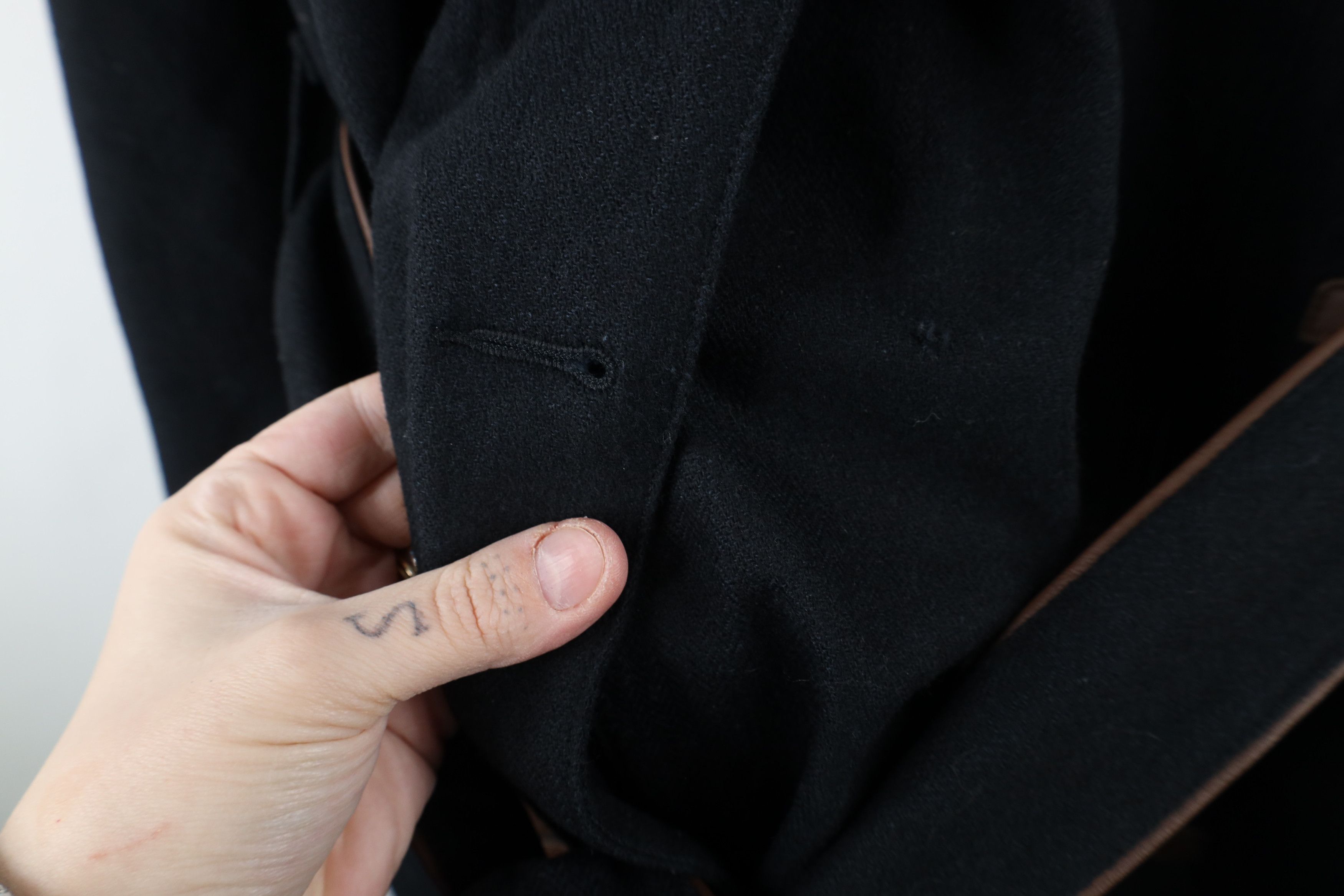 The North Face × Vintage The North Face Quilted Belted Herringbone Trench Coat Jacket Size L / US 10 / IT 46 - 6 Thumbnail