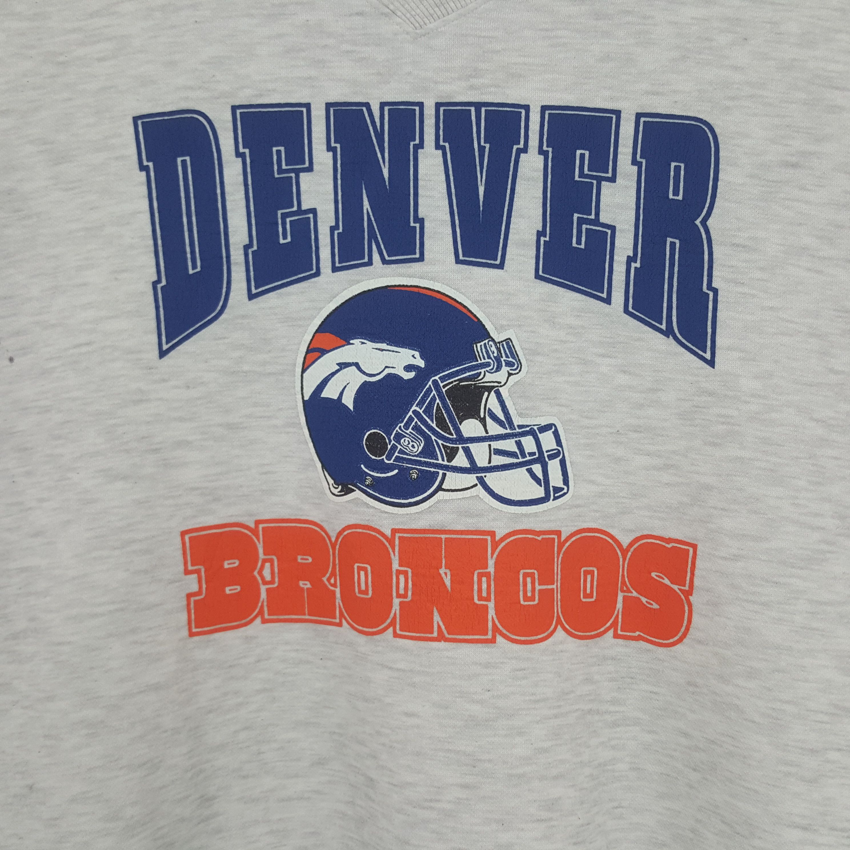 NFL × Vintage Vintage Denves Broncos American Football Team Sweatshirt Size US M / EU 48-50 / 2 - 2 Thumbnail