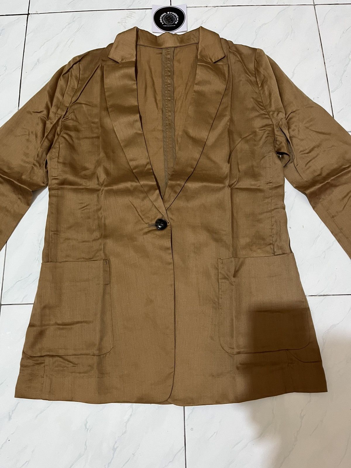 ADAM ET ROPE 🔥 Adam Et Rope Single Breasted Blazer Size 36S - 2 Thumbnail