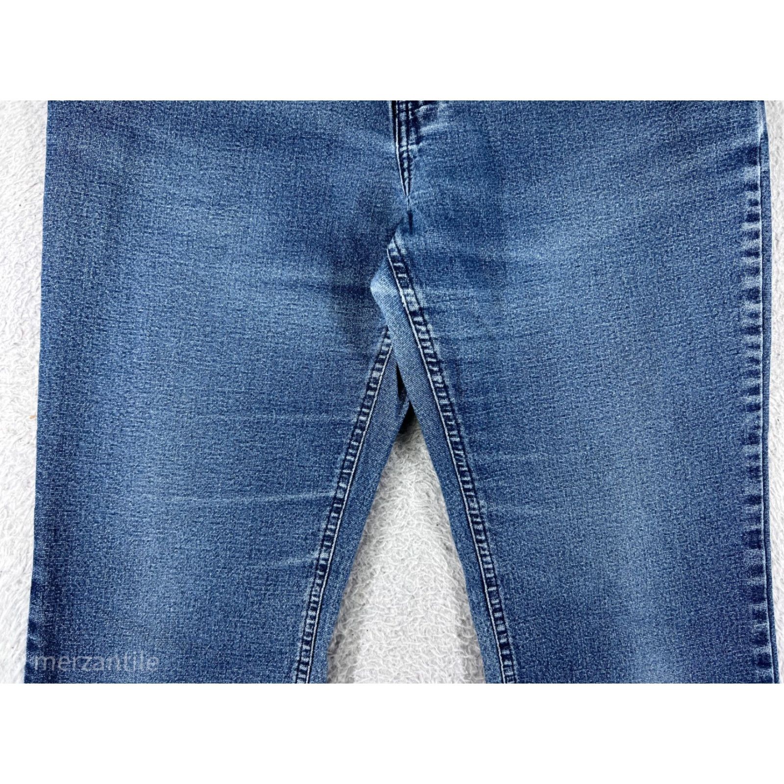 Faded Glory Faded Glory Jeans Womens 10 Denim Blue Bootcut Stretch Regular 5-Pocket Inseam 27.5" Cotton Blend Size 32" / US 10 / IT 46 - 6 Thumbnail