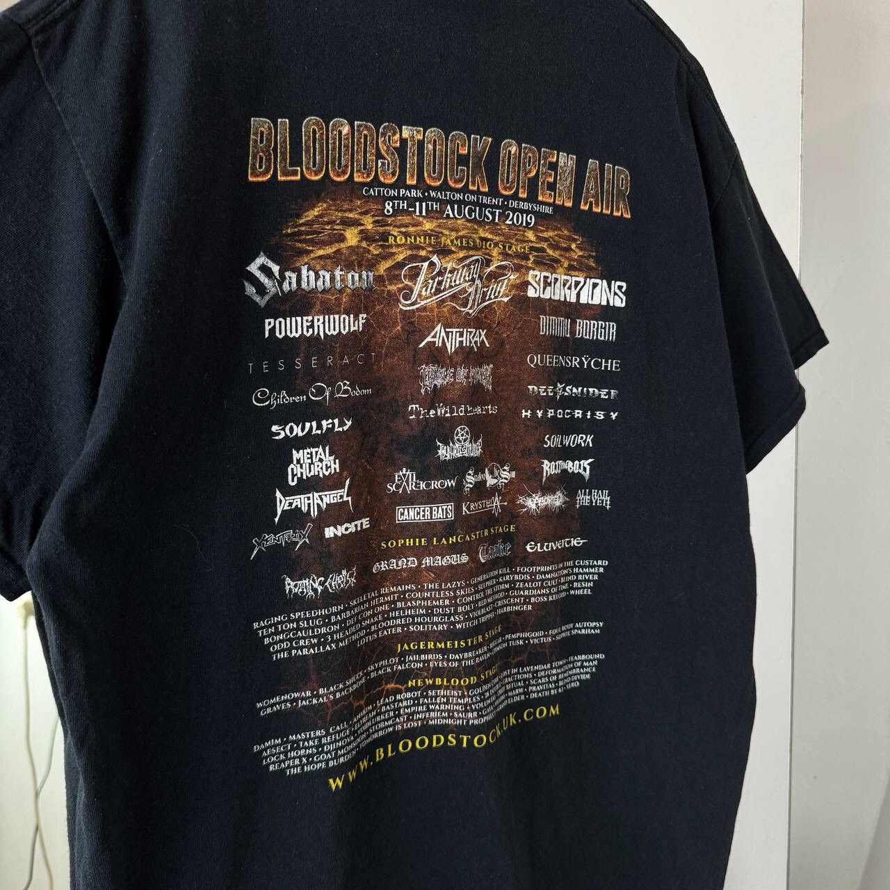 Band Tees Rock 🤘T-shirt Tour Tee BDA Bloodstock Open Air Skull Size US L / EU 52-54 / 3 - 4 Thumbnail