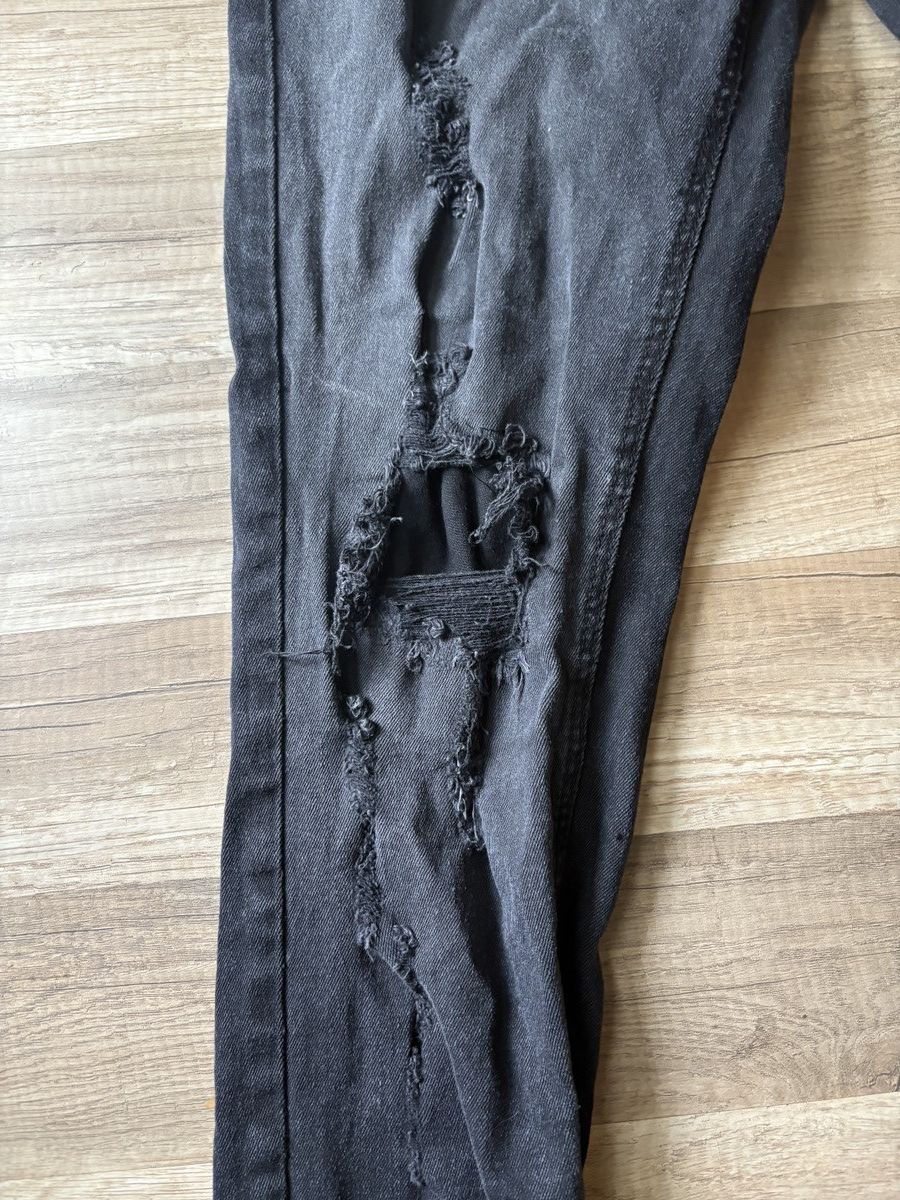 Boohoo BooHooMan Black Skinny Jeans Size US 34 / EU 50 - 4 Thumbnail
