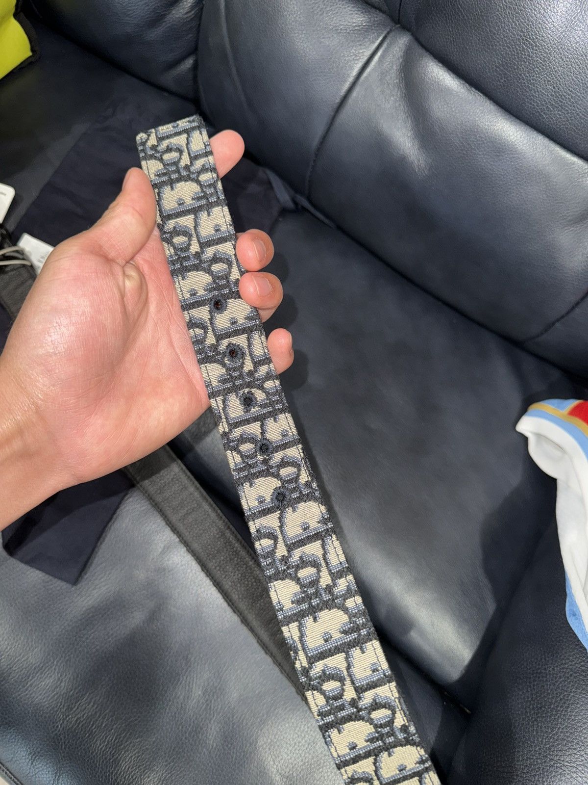 Dior Dior Belt 35 MM Size 34 - 4 Thumbnail
