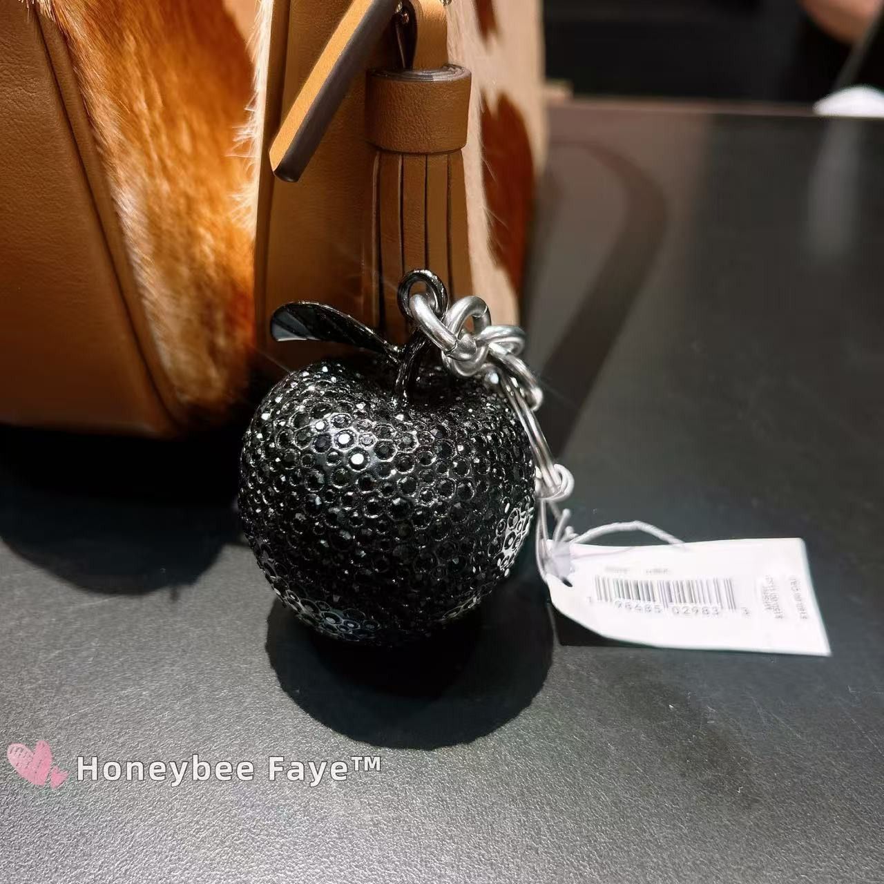 Coach NWT Coach Crystal Apple Bag Charm CCD29 Size ONE SIZE - 2 Thumbnail