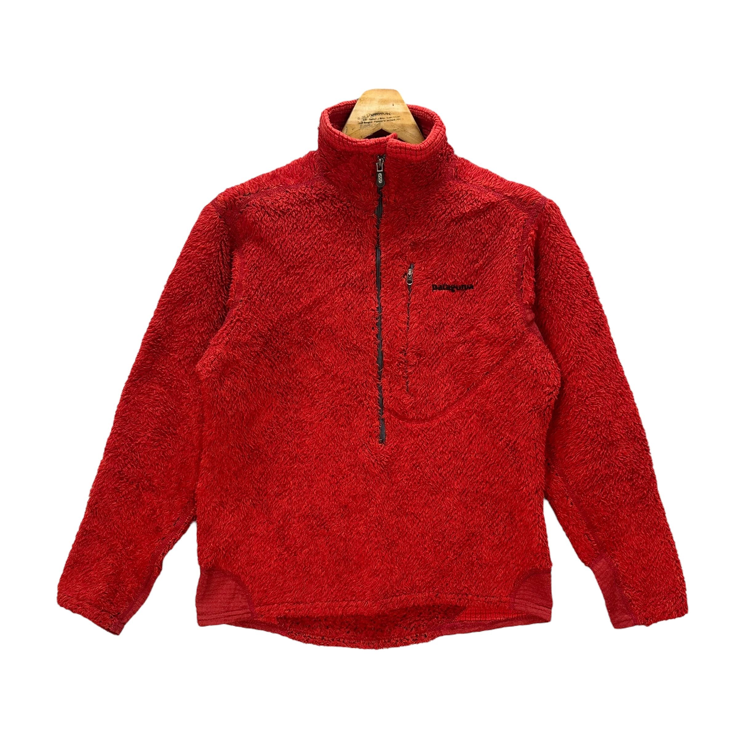 Patagonia PATAGONIA POLARTEC HALF ZIP DEEP PILE RED FLEECE #8737-023 Size US XS / EU 42 / 0 - 1 Thumbnail