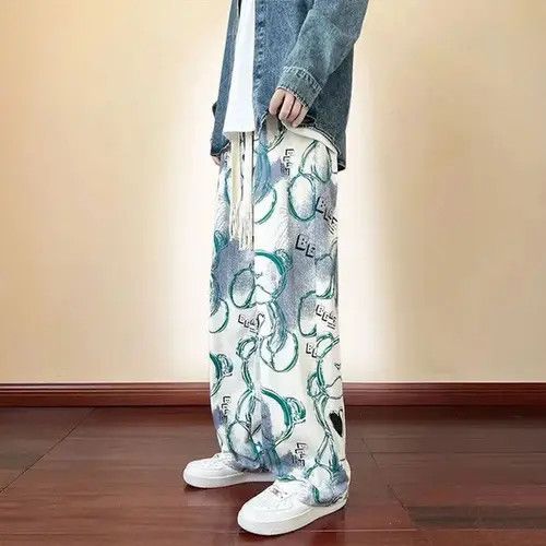 Japanese Brand × Vintage Man Casual Pants Harajuku Wide Leg Oversize Size US 30 / EU 46 - 3 Thumbnail