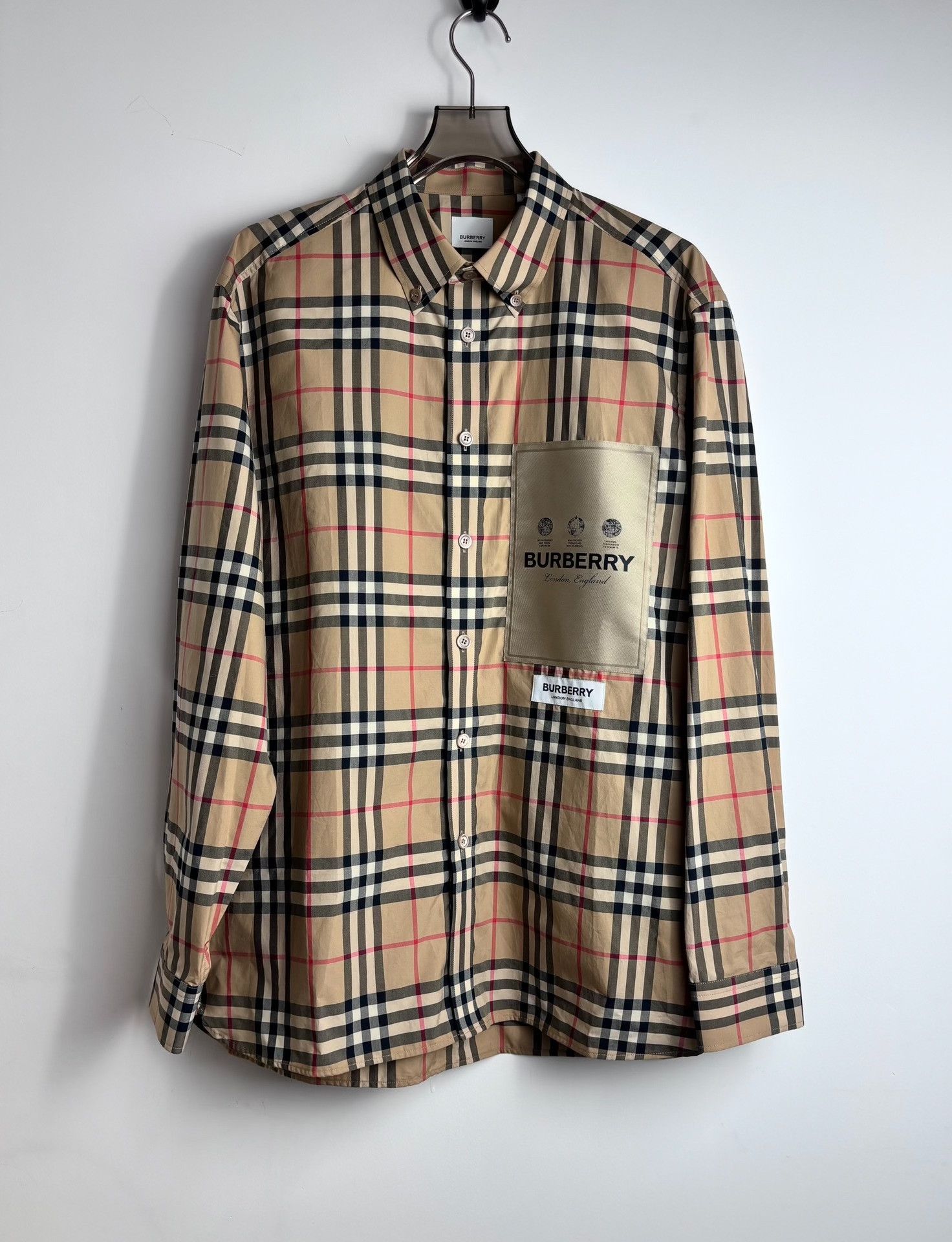 Burberry Burberry Plaid Brown Shirt xs Men Size US XS / EU 42 / 0 - 1 Thumbnail