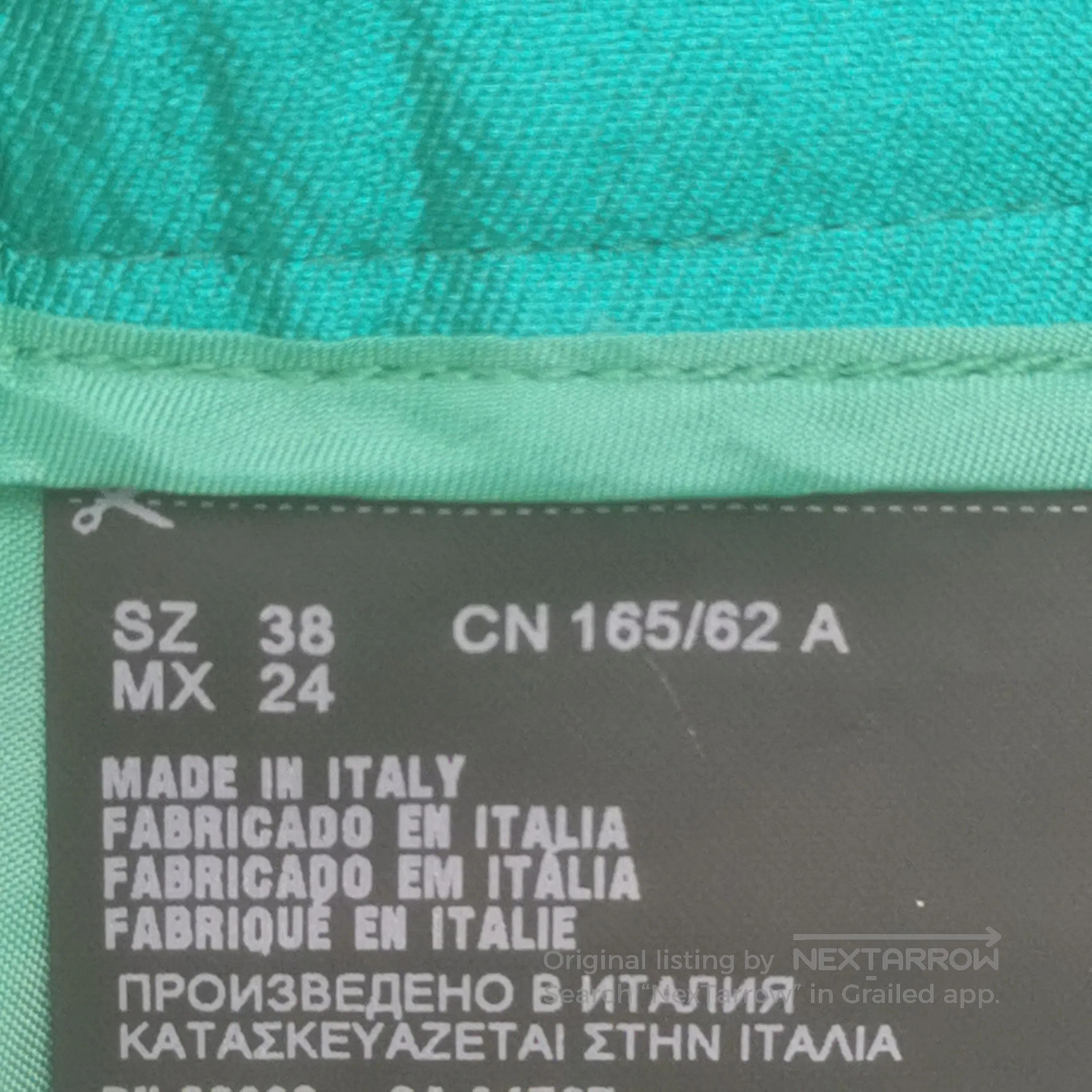 Prada Prada Solid Color Silk Blend Skirt . Size 37" - 6 Thumbnail