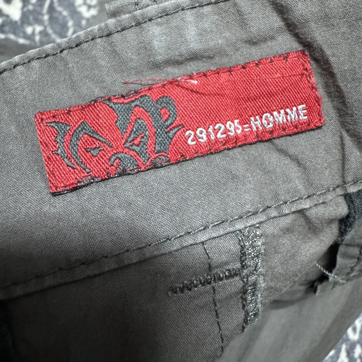 291295=Homme 291295 Homme Parachute Cargo Zipper Pants Size US 29 - 20 Thumbnail
