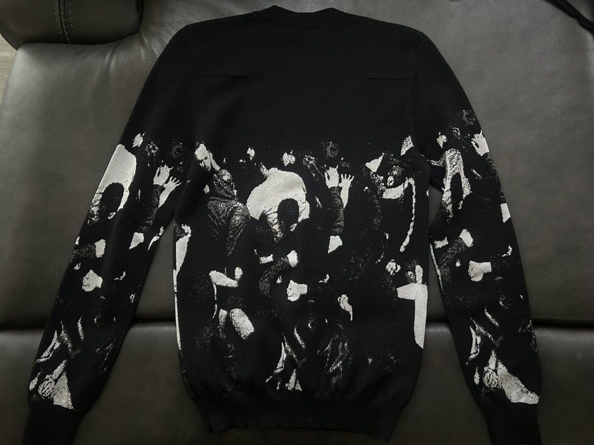 Dior Dior Mosh Pit Sweater FW17 Dan Witz Size US XXS / EU 40 - 2 Thumbnail