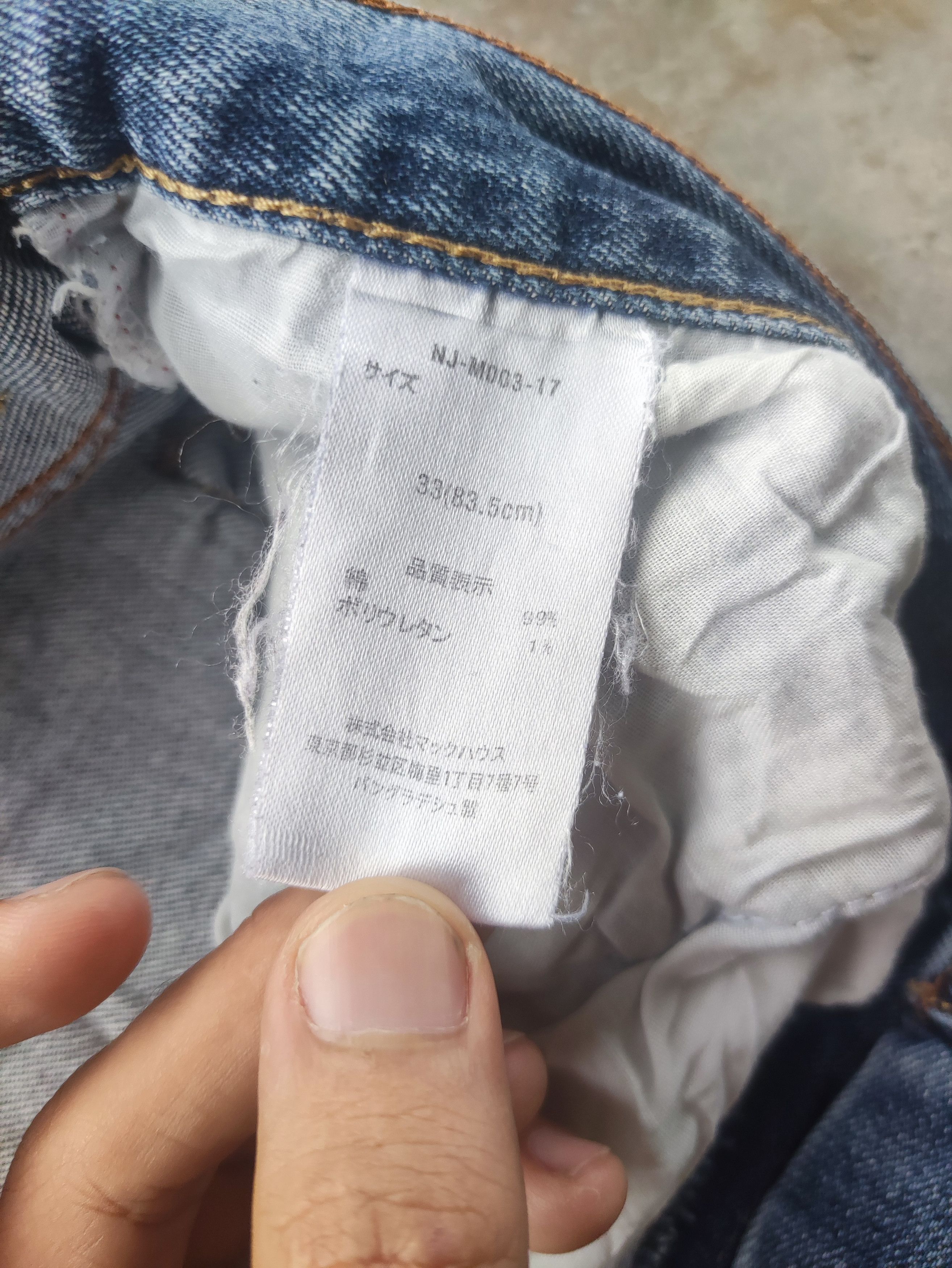 Japanese Brand Vintage Japanese Brand Buggy Jeans Faded Ripped Pants Size US 34 / EU 50 - 7 Thumbnail