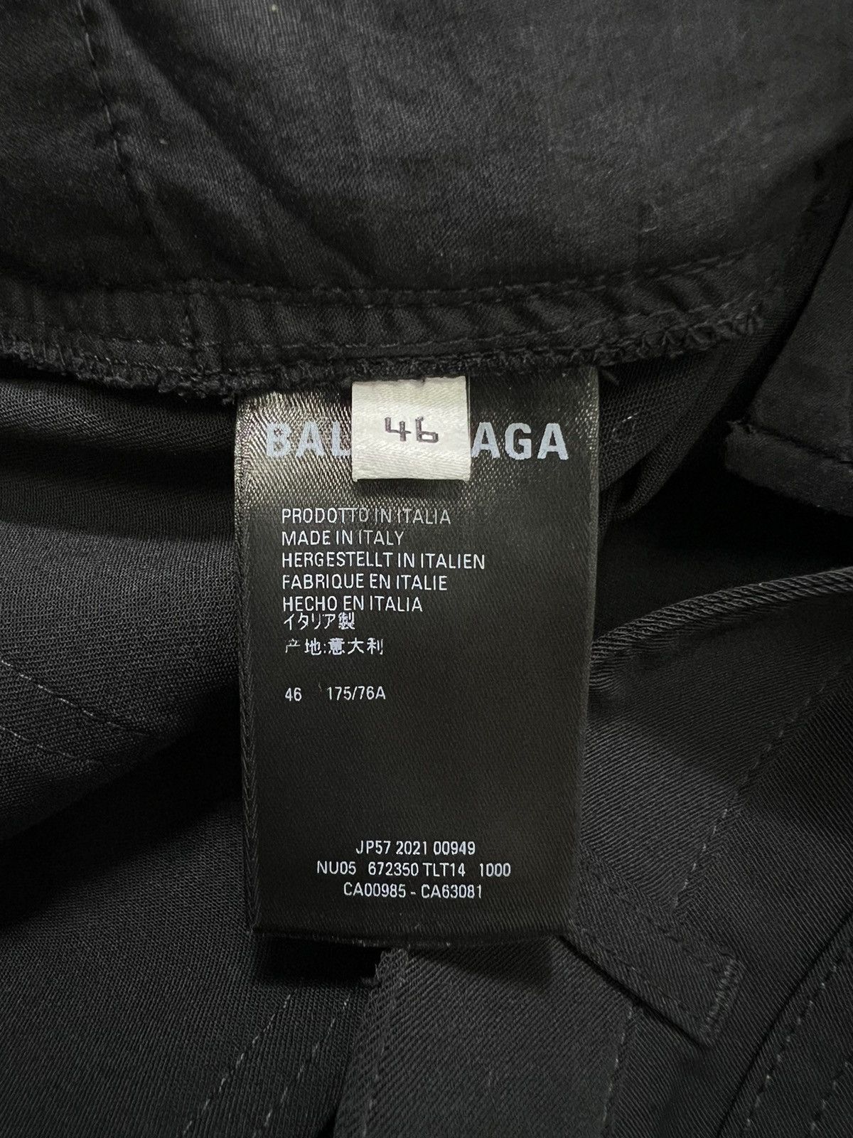 Balenciaga Balenciaga - S/S 21’ - Wide Leg Wool Slacks Size US 30 / EU 46 - 12 Thumbnail
