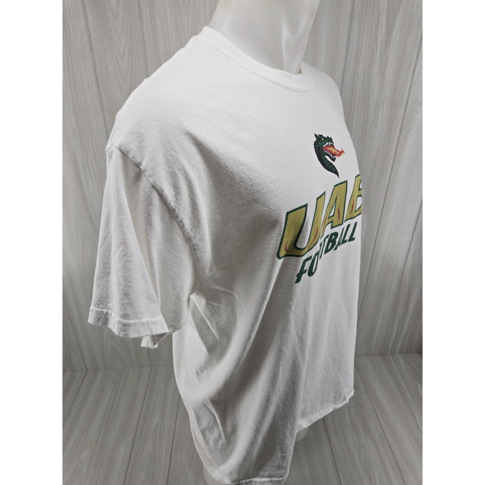 Gildan UAB Blazers Football T Shirt Men XL White Size US XL / EU 56 / 4 - 7 Thumbnail