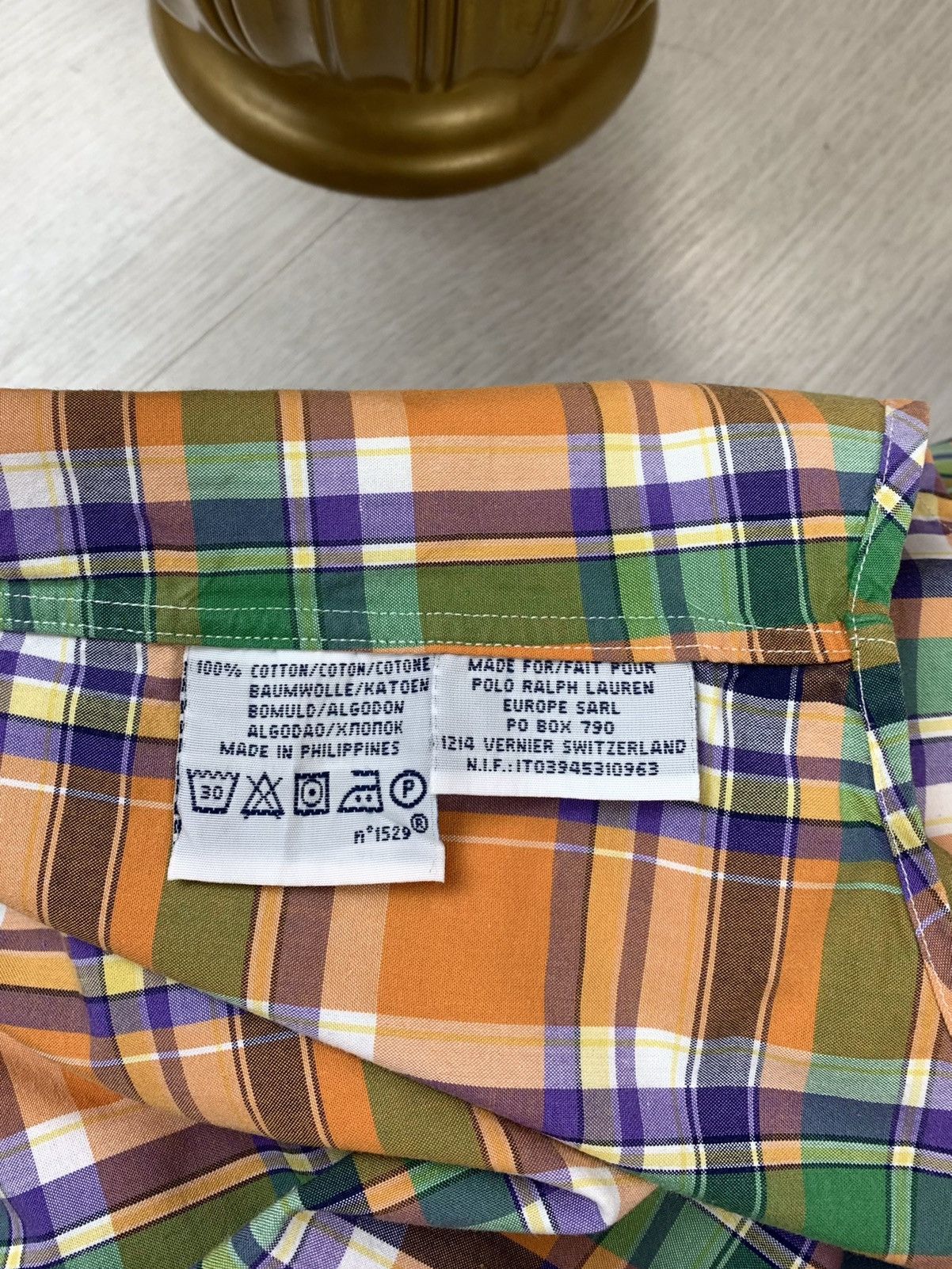 Polo Ralph Lauren Polo Ralph Lauren Vintage LS Mens Plaid Button Shirt Size M Size US M / EU 48-50 / 2 - 8 Thumbnail
