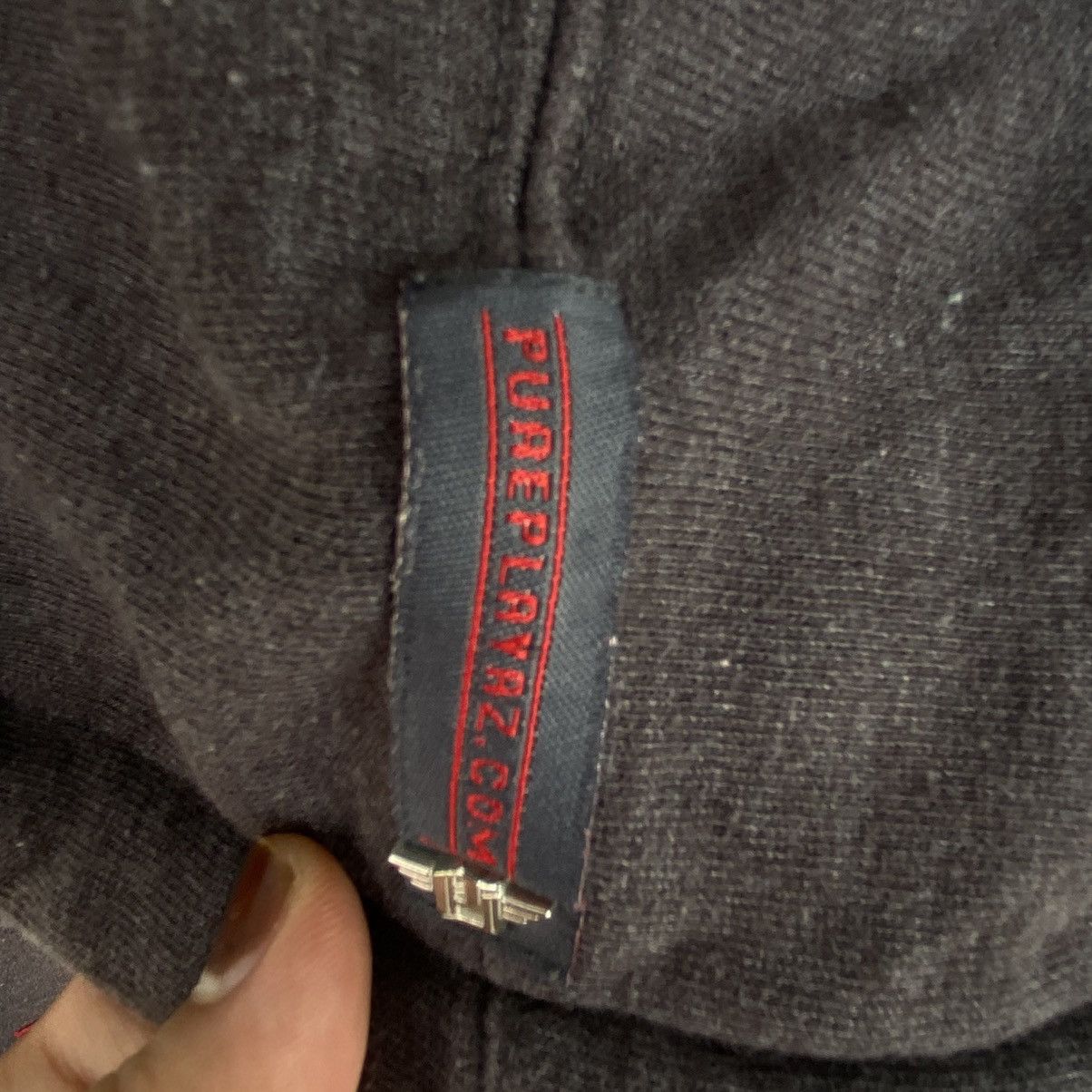 Other Vintage Puareplayaz com Embroidery Hoodie Sweater Gray Sz XL Size US XL / EU 56 / 4 - 6 Thumbnail
