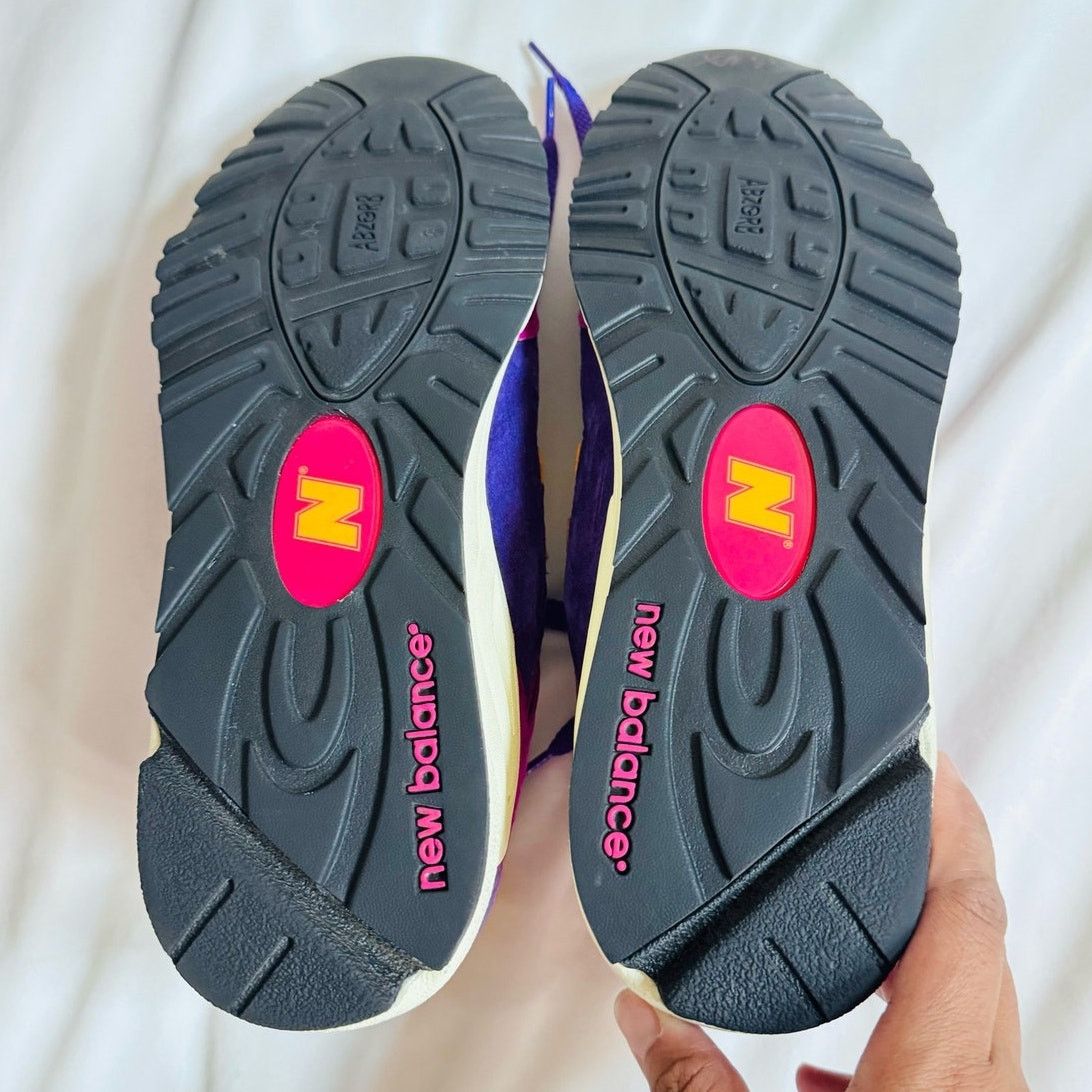New Balance New Balance 990v2 Teddy Santis Purple Yellow USA Men 10.5 Size US 11 / EU 44 - 8 Thumbnail