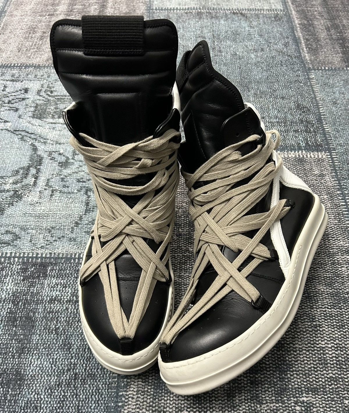 Rick Owens Rick Owens Crazy Lace-up Triangle Toe Size US 8.5 / EU 41-42 - 1 Thumbnail