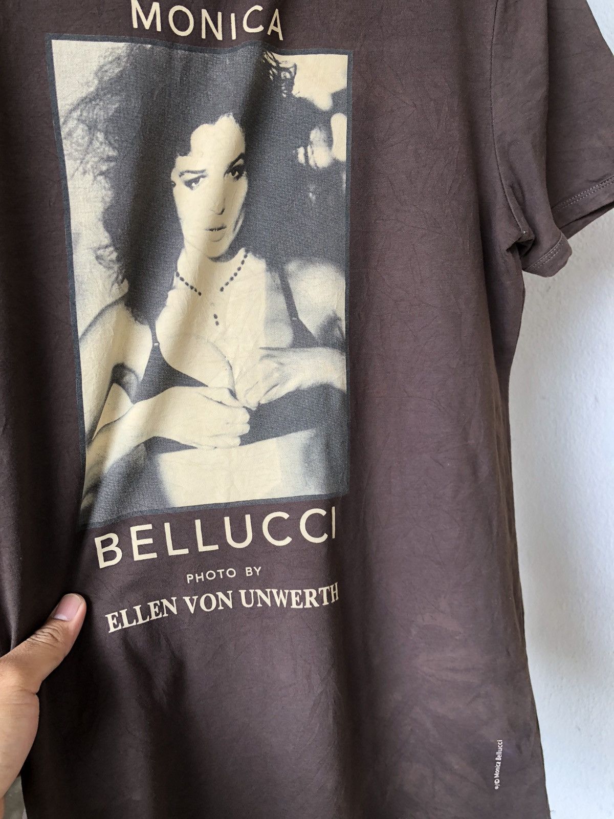 Dolce & Gabbana Vintage Dolce & Gabbana Monica Belluci Faded Sexy Printed Size L / US 10 / IT 46 - 7 Thumbnail