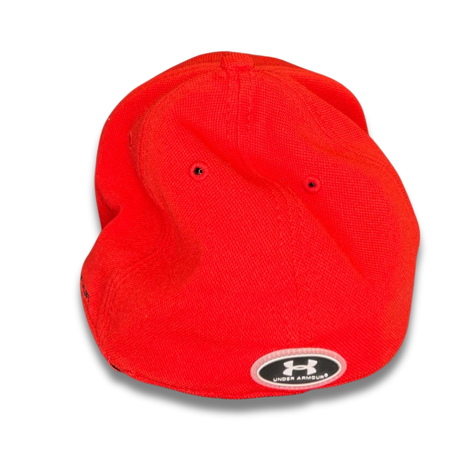 Under Armour Under Armour Blitzing 3.0 Red Cap W/ Black Logo Mens Adjusta Size ONE SIZE - 5 Thumbnail
