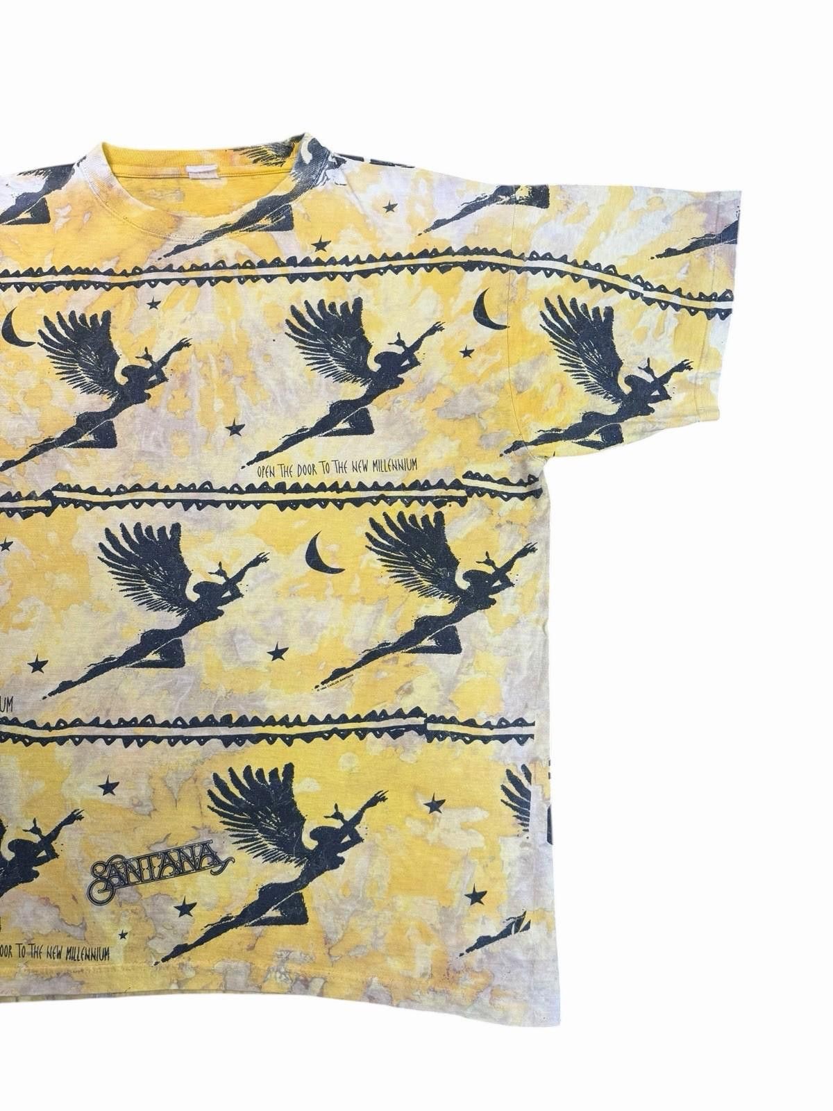Vintage 95 Santana Open The Door To The New Millennium AOP Shirt XL Size US XL / EU 56 / 4 - 3 Thumbnail