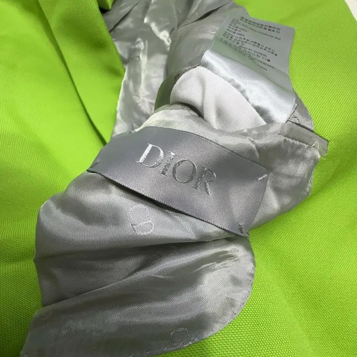 Dior Dior Green Three-Button Blazer 0079-2507 Size XL / US 12-14 / IT 48-50 - 5 Thumbnail